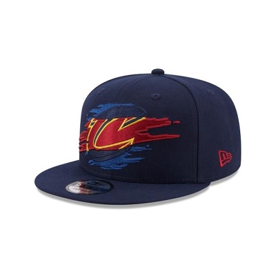 Sapca New Era Cleveland Cavaliers NBA Logo Tear 9FIFTY Snapback - Rosii